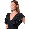 image:imageVNeck Dress  UPF 50 Sun Protection  South CoveBlack