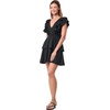 image:imageVNeck Dress  UPF 50 Sun Protection  South CoveBlack