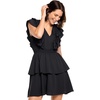 image:imageVNeck Dress  UPF 50 Sun Protection  South CoveBlack