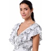 image:imageVNeck Dress  UPF 50 Sun Protection  South CoveWhiteBlack