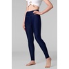 image:imageWomens High Rise Swim Leggings  UPF 50 Sun Protection  Ocean SculptNavy