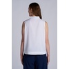 image:imageWomens Sleeveless Top  UPF 50 Sun Protection  Mykonos Stand Collar TopWhite