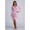 image:imageWomens Tunic Dress  UPF 50 Sun Protection  Oceanside in Fuchsia Pink