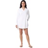 image:imageCoverUp Pull Over Shirt with Pockets  UPF 50 Sun Protection  KoestaWhite