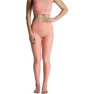 image:imageWomens High Rise Swim Leggings  UPF 50 Sun Protection  Ocean SculptSoft Blush