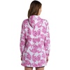 image:imageWomens Long Sleeve Beach Shirt  UPF 50 Sun Protection  IztapaFuchsia Bouquet