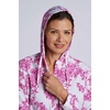 image:imageWomens Long Sleeve Beach Shirt  UPF 50 Sun Protection  IztapaFuchsia Bouquet