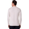 image:imageMens Long Sleeve TShirt  UPF 50 Sun Protection  Morada in Pearl