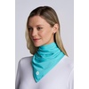 image:imagePerformance Sun Bandana  UPF 50 Sun Protection  VirasanaCoolibar Blue