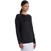 image:imageUnisex Performance Long Sleeve TShirt  UPF 50 Sun Protection  Suntect Shield Shirt in BlackBlack