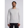 image:imageUnisex Performance Long Sleeve TShirt  UPF 50 Sun Protection  Suntect Shield Shirt in BlackSleek Grey