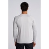 image:imageUnisex Performance Long Sleeve TShirt  UPF 50 Sun Protection  Suntect Shield Shirt in BlackSleek Grey