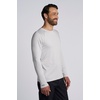 image:imageUnisex Performance Long Sleeve TShirt  UPF 50 Sun Protection  Suntect Shield Shirt in BlackSleek Grey