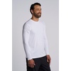 image:imageUnisex Performance Long Sleeve TShirt  UPF 50 Sun Protection  Suntect Shield Shirt in BlackWhite