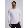 image:imageUnisex Performance Long Sleeve TShirt  UPF 50 Sun Protection  Suntect Shield Shirt in BlackWhite