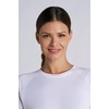 image:imageUnisex Performance Long Sleeve TShirt  UPF 50 Sun Protection  Suntect Shield Shirt in BlackWhite
