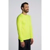 image:imageUnisex Performance Long Sleeve TShirt  UPF 50 Sun Protection  Suntect Shield Shirt in BlackYellow