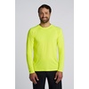 image:imageUnisex Performance Long Sleeve TShirt  UPF 50 Sun Protection  Suntect Shield Shirt in BlackYellow