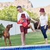 image:imageSkirted Swim Capris  UPF 50 Sun Protection  KahulaNavy