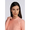 image:imageWomens Zip Rash Guard  UPF 50 Sun Protection  EscalanteSoft Blush