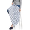 image:imageCoolibar Womens Sun Shawl  UPF 50 Sun Protection  Savannah in Future DuskWhiteNavy