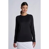 image:imageUnisex Performance Short Sleeve TShirt  UPF 50 Sun Protection Shield Shirt in BlackBlack