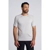 image:imageUnisex Performance Short Sleeve TShirt  UPF 50 Sun Protection Shield Shirt in BlackSleek Grey