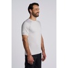 image:imageUnisex Performance Short Sleeve TShirt  UPF 50 Sun Protection Shield Shirt in BlackSleek Grey
