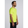 image:imageUnisex Performance Short Sleeve TShirt  UPF 50 Sun Protection Shield Shirt in BlackYellow