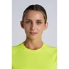 image:imageUnisex Performance Short Sleeve TShirt  UPF 50 Sun Protection Shield Shirt in BlackYellow