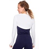 image:imageWomens Pullover Shrug  UPF 50 Sun Protection  LunaWhite