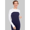 image:imageWomens Pullover Shrug  UPF 50 Sun Protection  LunaWhite