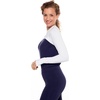 image:imageWomens Pullover Shrug  UPF 50 Sun Protection  LunaWhite