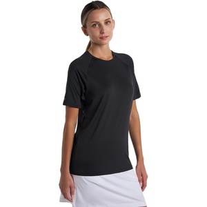 image:imageUnisex Performance Short Sleeve TShirt  UPF 50 Sun Protection Shield Shirt in BlackBlack