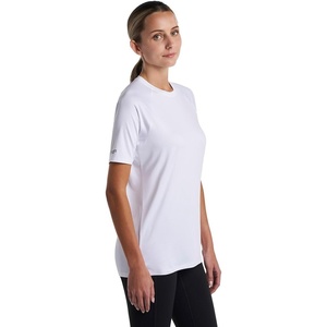 image:imageUnisex Performance Short Sleeve TShirt  UPF 50 Sun Protection Shield Shirt in BlackWhite