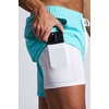 image:imageMens Swim Shorts 7 12  UPF 50 Sun Protection  KahunaCoolibar Blue