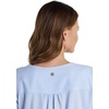 image:imageWomens Tunic Top with RollUp Sleeves  UPF 50 Sun Protection  Santa BarbaraPeriwinkle