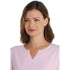 image:imageWomens Tunic Top with RollUp Sleeves  UPF 50 Sun Protection  Santa BarbaraPowder
