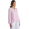image:imageWomens Tunic Top with RollUp Sleeves  UPF 50 Sun Protection  Santa BarbaraPowder